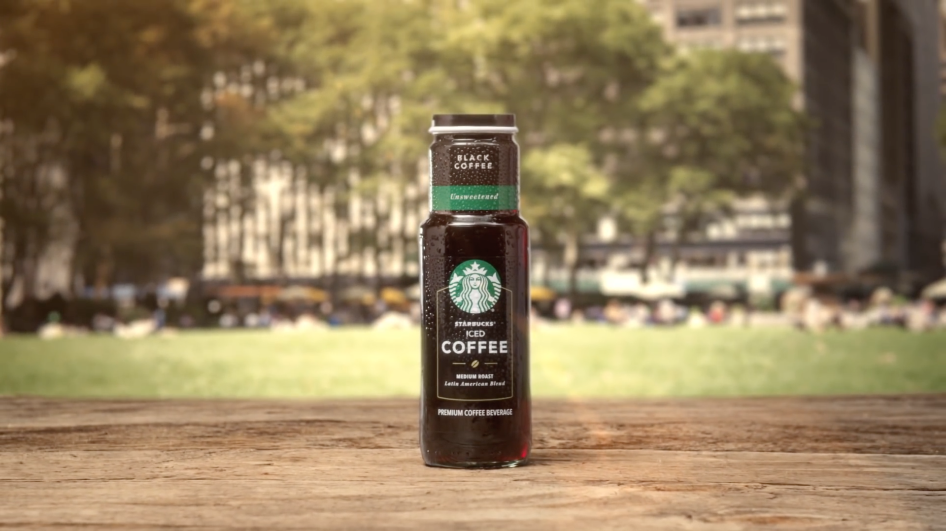 Starbucks Medium Roast Unsweetened Iced Coffee Bottle